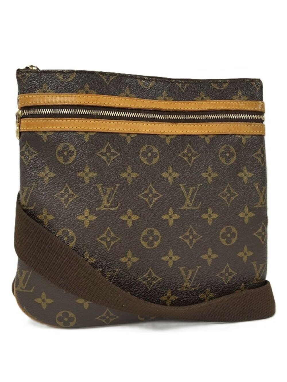 Louis Vuitton Pochette Bosphore Shoulder Bag Monogram